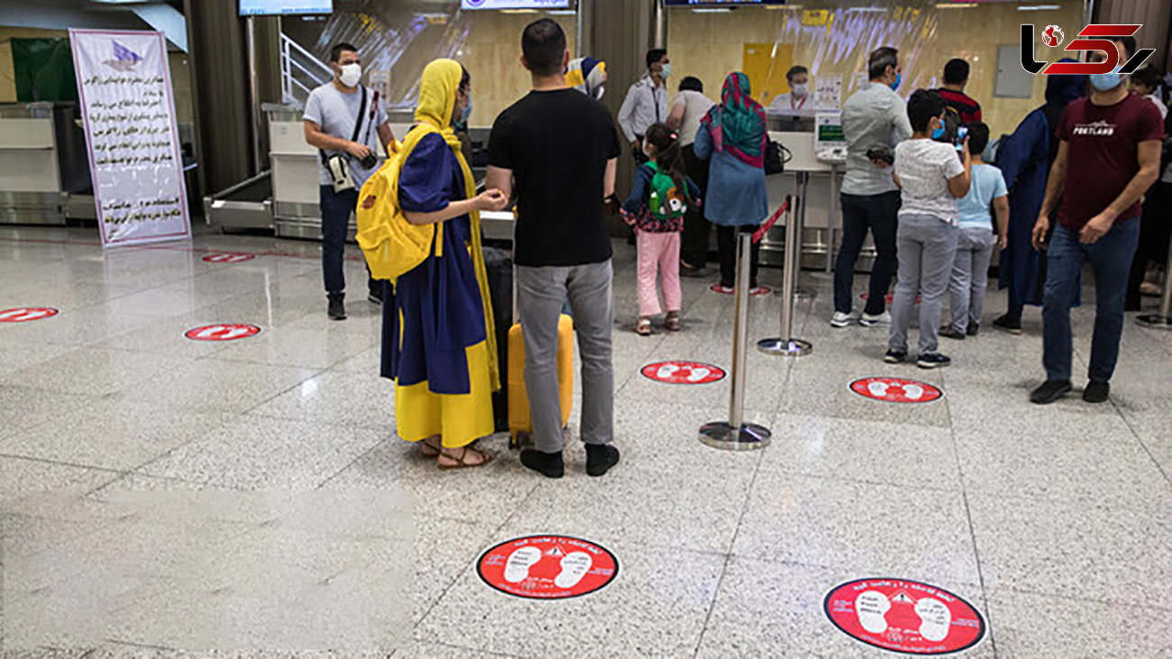 پروتکل های سختگیرانه کرونا در فرودگاه های تهران