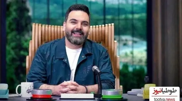 عکس اولین واکنش احسان علیخانی به انتشار عکس زن زیبایش ! / مجری جوکر تیکه انداخت !