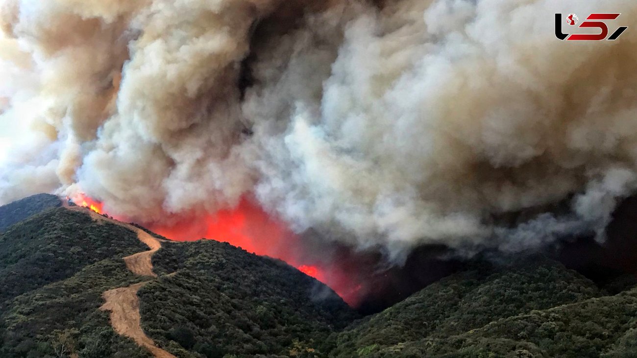 "توماس"، بزرگترین آتش‌سوزیِ جنگلیِ کالیفرنیا