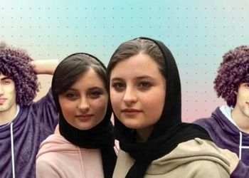 ژست دوستانه و صمیمی سارا فرقانی، یکی از 2قلوهای سریال پایتخت با ستاره معصومی همسر سابق مهدی قایدی+عکس
