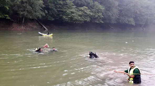 عکس / جنازه 2 جوان مازندرانی در دریاچه چورت پیدا شد  