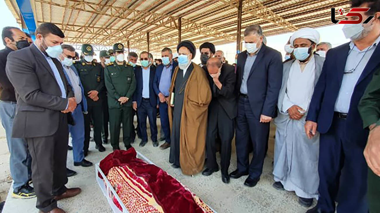 تشییع و تدفین فرزند شهید پرازیده در یاسوج + تصاویر