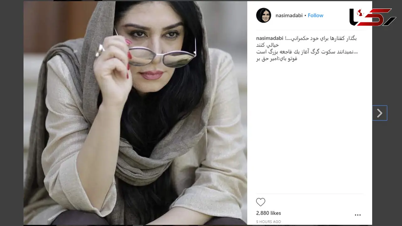 پست کنایه آمیز نسیم ادبی 