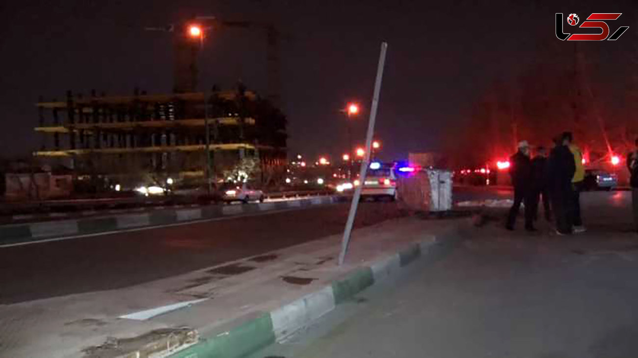 تصادف شدید هیوندا با پژو / راننده تهرانی در دم جان باخت