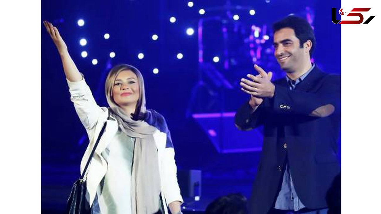 نمایی دیدنی از حضور بازیگر معروف زن  و همسر مشهورش در کنسرت فرزاد فرزین +عکس