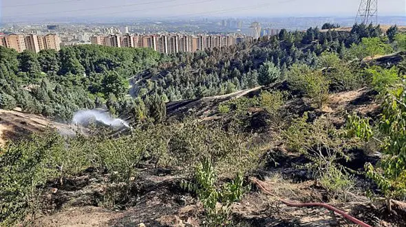 بوستان کوهسار به دلیل احتمال وقوع سیل تعطیل شد