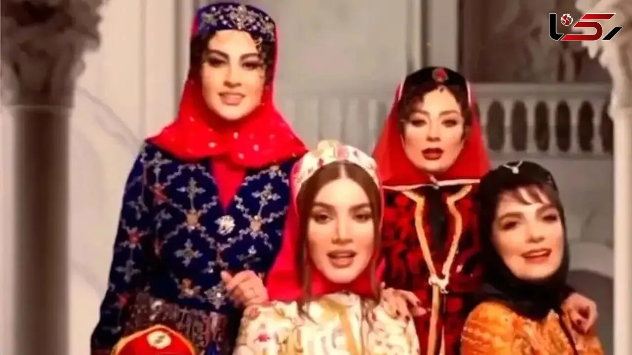 فیلم آواز و رقص خانم بازیگران ایرانی /  بزن و بکوب زنونه که همه هم بلده کارن از بهنوش بختیاری و گلاره عباسی تا مرجانه گلچین 