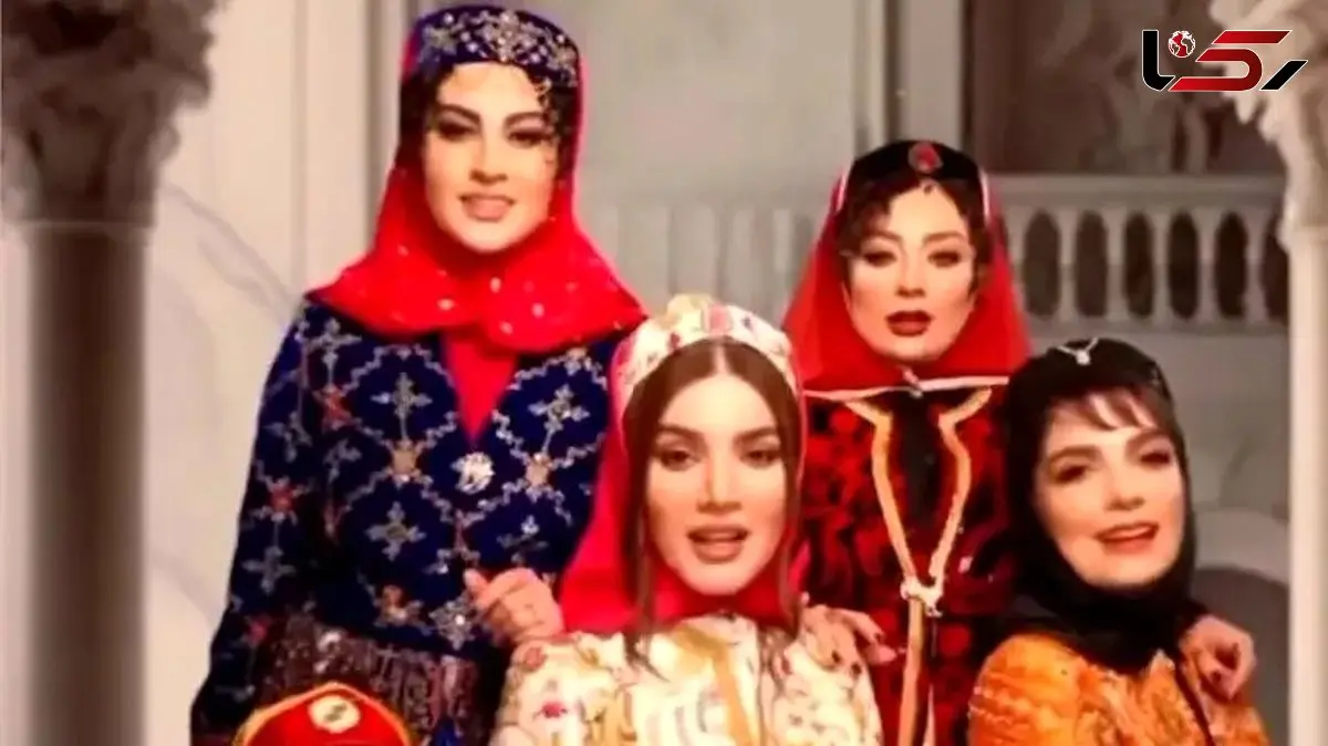 فیلم آواز و رقص خانم بازیگران ایرانی /  بزن و بکوب زنونه که همه هم بلده کارن از بهنوش بختیاری و گلاره عباسی تا مرجانه گلچین و ...