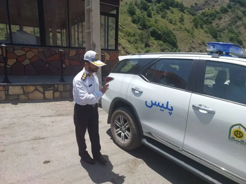 اقدام انسانی پلیس راه در نجات بانوی ۷۵ ساله