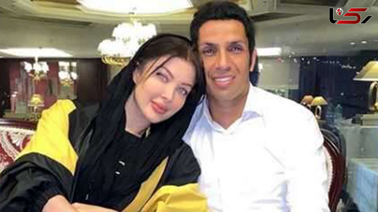  شوک آورترین لباس همسر سپهر حیدری در ایران ! / خداحافظی با جلف و زننده پوشی !