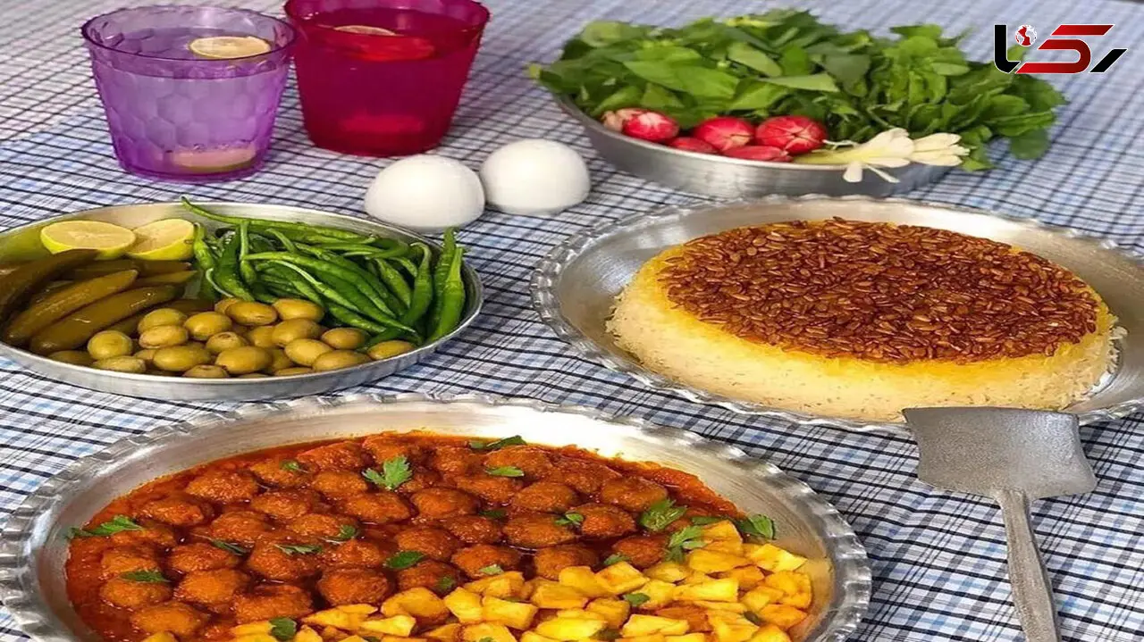 با کوفته قلقلی و برنج یک افطاری فوری درست کنید
