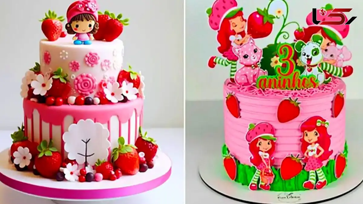 15 مدل کیک تولد با تم میوه‌ ای برای دختر کوچولوها که عاشقش می شن