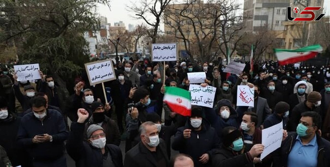 تجمع مردم تبریز در مقابل کنسولگری ترکیه + عکس