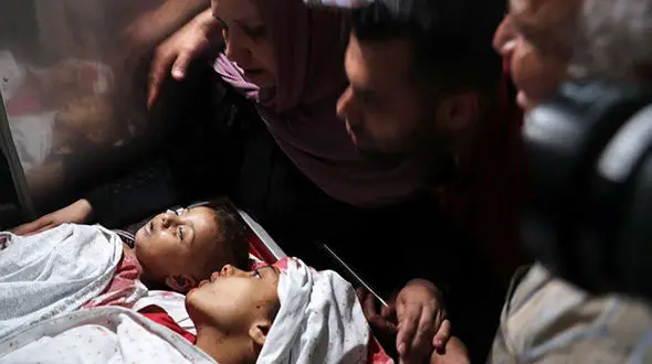 عکس و فیلم تکان‌ دهنده‌ از قتل عام کودکان در نوار غزه