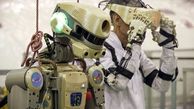 ربات انسان نمای روسی، فضانوردان را همراهی می‌کند