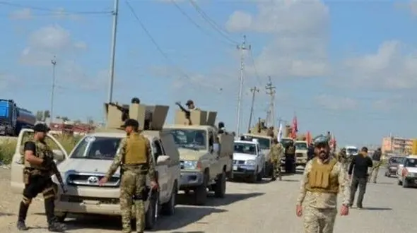 حشد شعبی بزرگترین شبکه تروریستی داعش در خانقین را منهدم کرد 