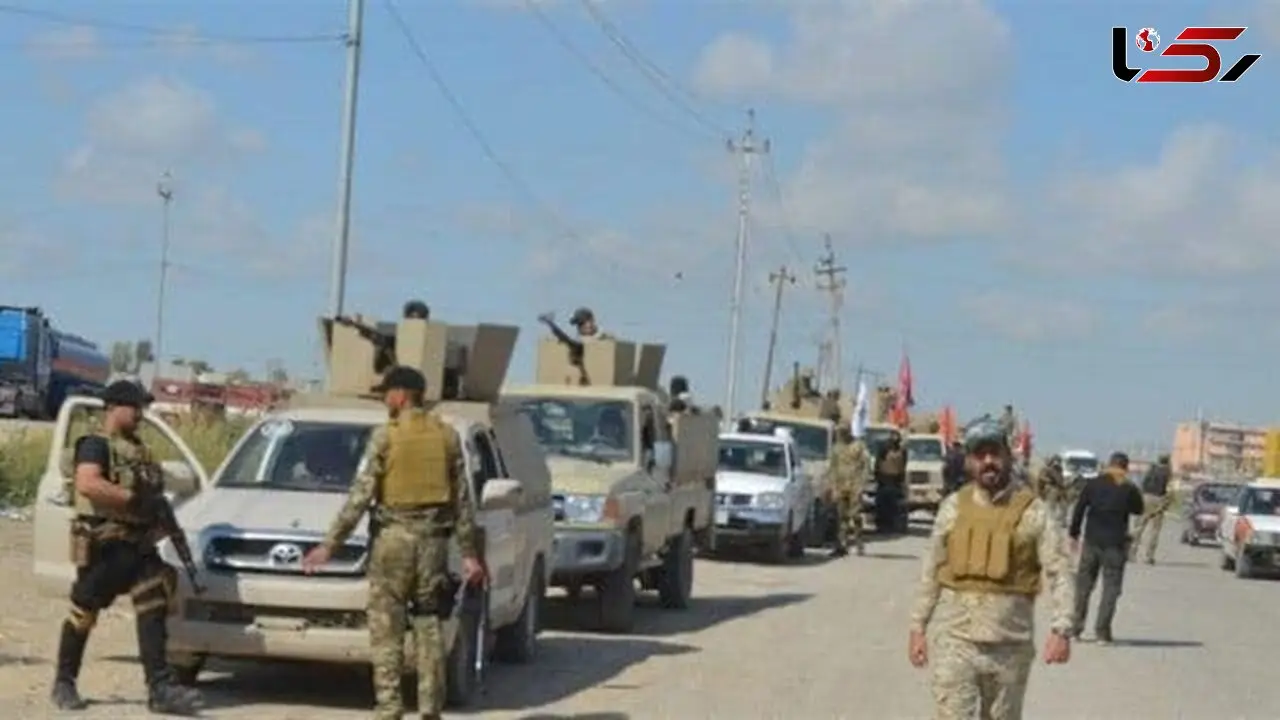 حشد شعبی بزرگترین شبکه تروریستی داعش در خانقین را منهدم کرد 
