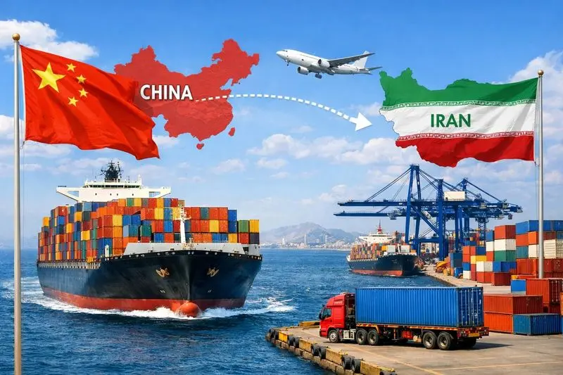 حمل بار دریایی از چین به ایران