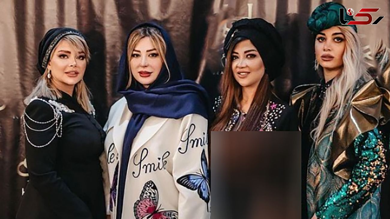 بازیگران زن در جشن تبلیغات محصولات آرایشی