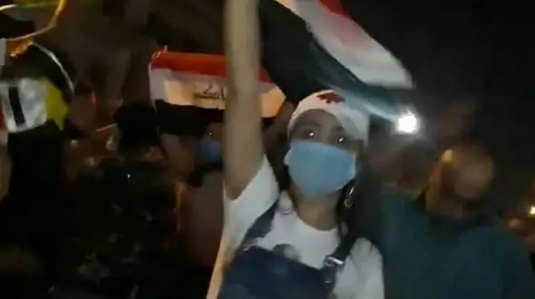 یک عراقی که در اعتراضات مردمی کشته شده بود، زنده شد+ عکس