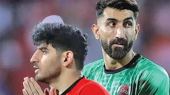 عکس ها/ بدل علیرضا بیرانوند با بیشترین شباهت به او پیدا شد/ همزاد دروازه بان تیم ملی ایران در کنار ستاره های پرسپولیس 