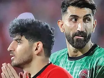 عکس ها/ بدل علیرضا بیرانوند با بیشترین شباهت به او پیدا شد/ همزاد دروازه بان تیم ملی ایران در کنار ستاره های پرسپولیس 