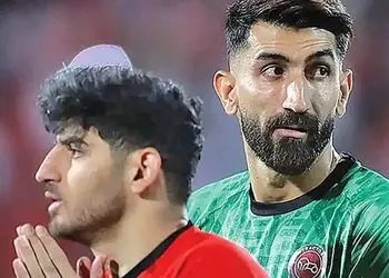 عکس ها/ بدل علیرضا بیرانوند با بیشترین شباهت به او پیدا شد/ همزاد دروازه بان تیم ملی ایران در کنار ستاره های پرسپولیس 