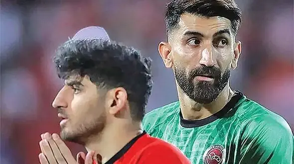 عکس ها/ بدل علیرضا بیرانوند با بیشترین شباهت به او پیدا شد/ همزاد دروازه بان تیم ملی ایران در کنار ستاره های پرسپولیس 