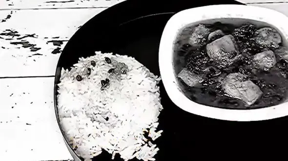 راز لعاب دار شدن خورش آلو زرشک + فیلم