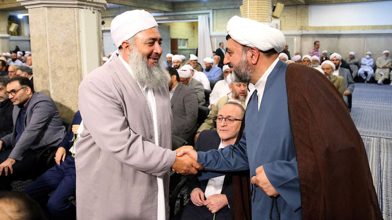 رهبر معظم انقلاب اسلامی حضرت آیت الله خامنه ای امروز( دوشنبه ) 17 اردیبهشت 1403 در دیدار مسئولان و کارگزاران حج و جمعی از زائران بیت الله الحرام