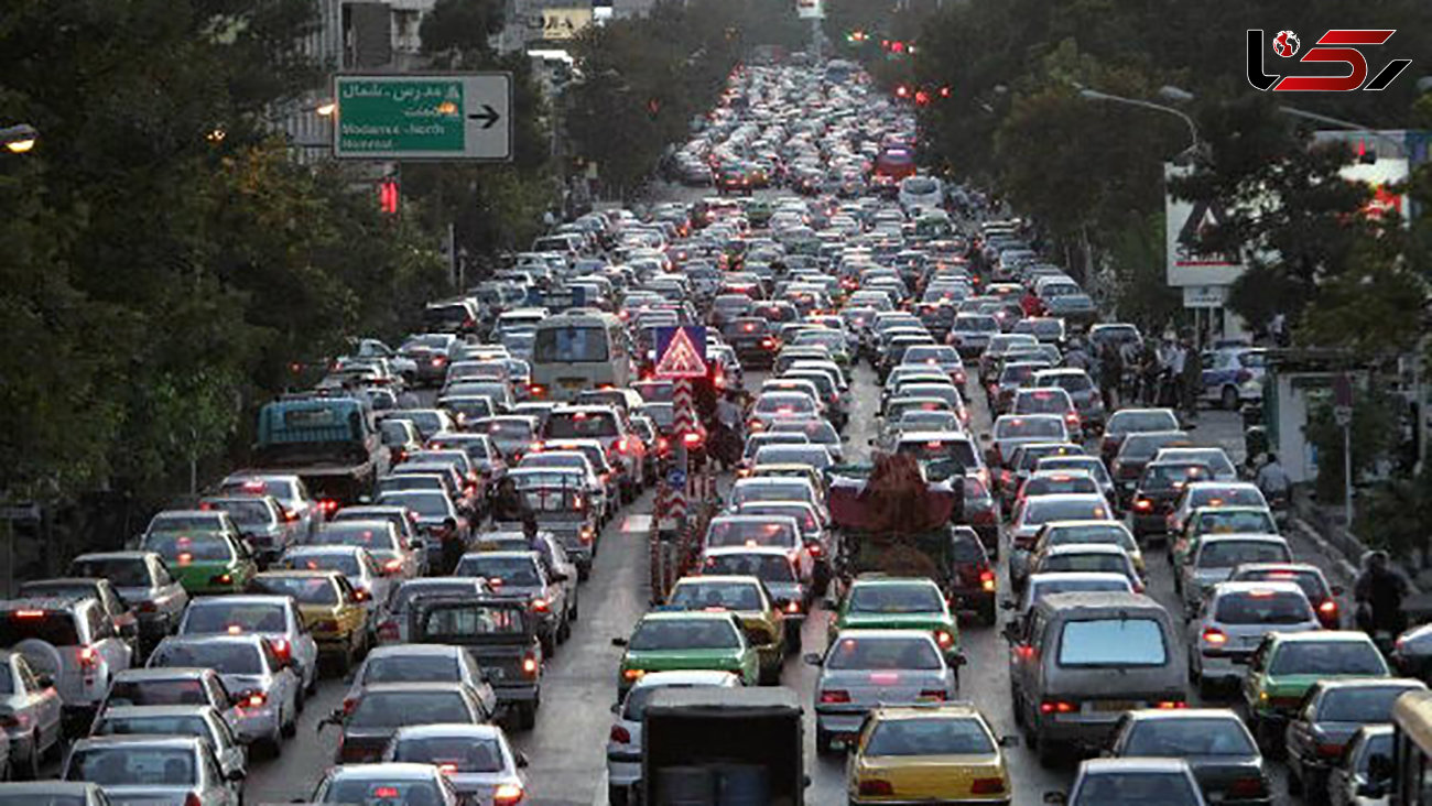 علت ترافیک عصرهای تهران