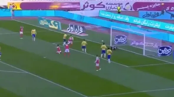  خلاصه 90 دقیقه بازی پرسپولیس 1 - صنعت نفت 1 + فیلم