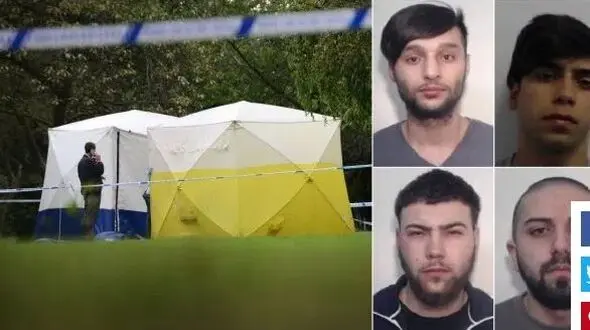 4 جوان خارجی دختر 12 ساله را در یک پارک به صورت گروهی بی عفت کردند+ عکس