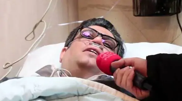علت بیهوشی رضا رشیدپور مشخص شد +عکس