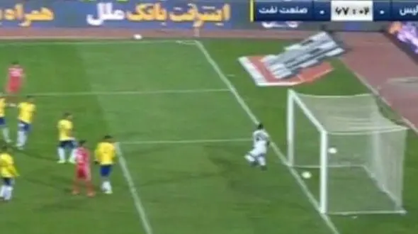 فیلم گاف عجیب داور؛ گل سالم پرسپولیس سوخت