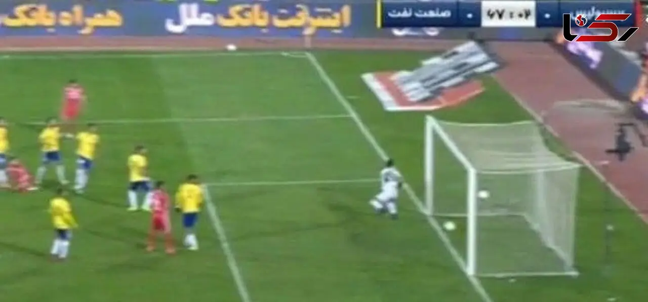 فیلم گاف عجیب داور؛ گل سالم پرسپولیس سوخت