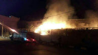 جزئیات آتش سوزی در محوطه کلیسای مریم مقدس همدان +فیلم