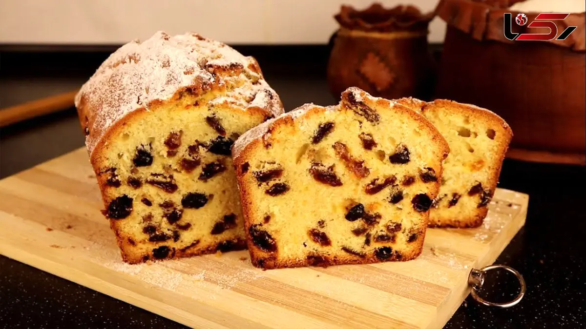 ترکیب فوق‌العاده کیک کشمش و گردو