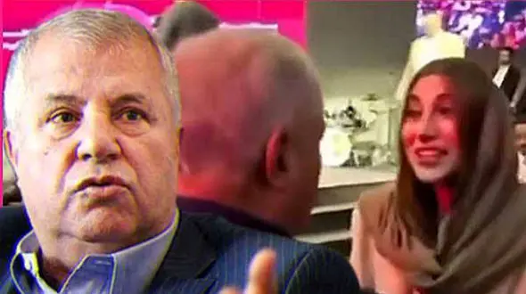 واکنش علی پروین به بوسیدن ناهید کیانی / فقط شانه هایش را بوسیدم