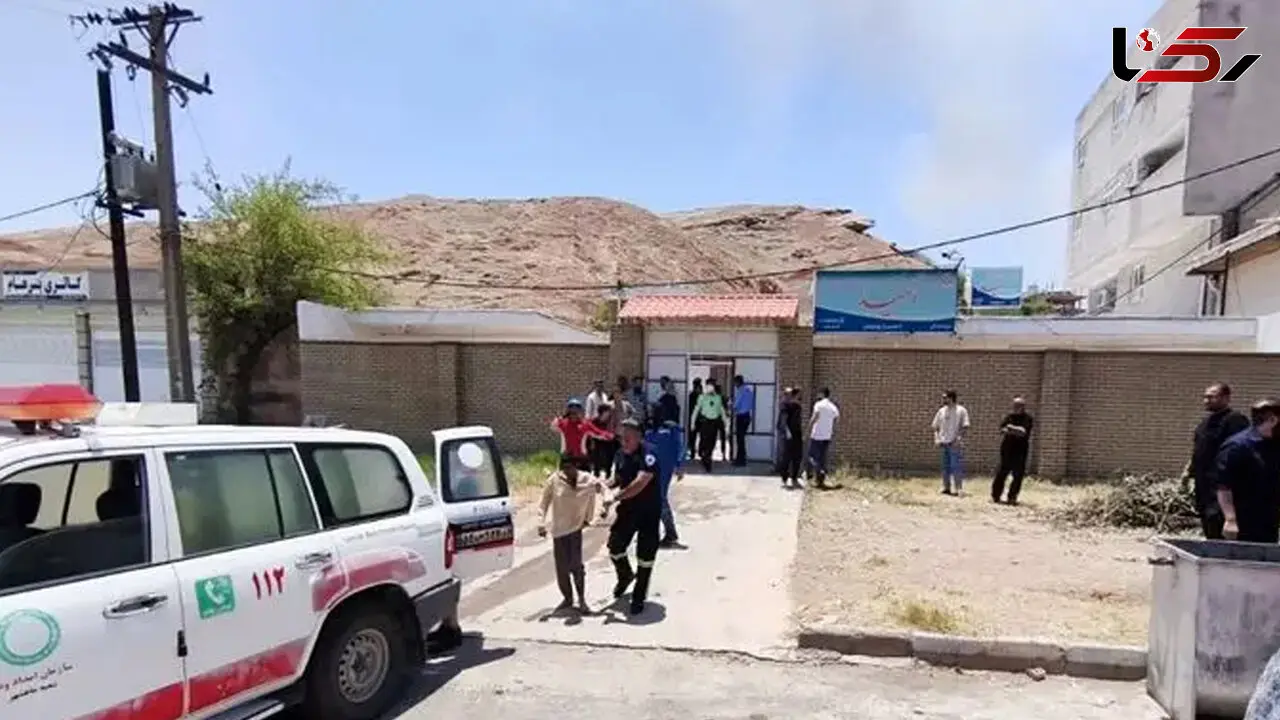 تکمیلی / نجات 66 نفر در آتش سوزی مرکز توانبخشی مسجدسلیمان