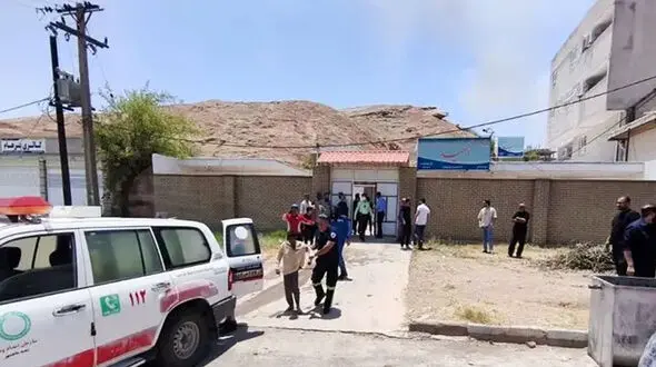 تکمیلی / نجات 66 نفر در آتش سوزی مرکز توانبخشی مسجدسلیمان