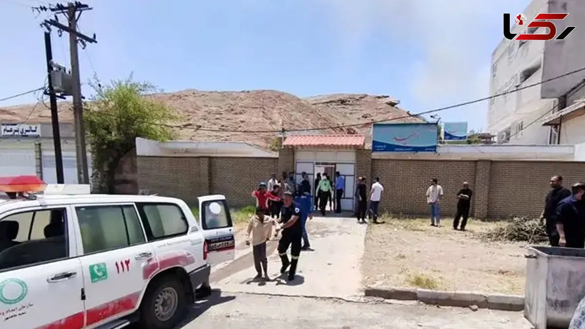 تکمیلی / نجات 66 نفر در آتش سوزی مرکز توانبخشی مسجدسلیمان