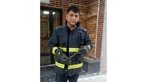 وحشت خانواده خرم آبادی از مار سمی در خانه + عکس