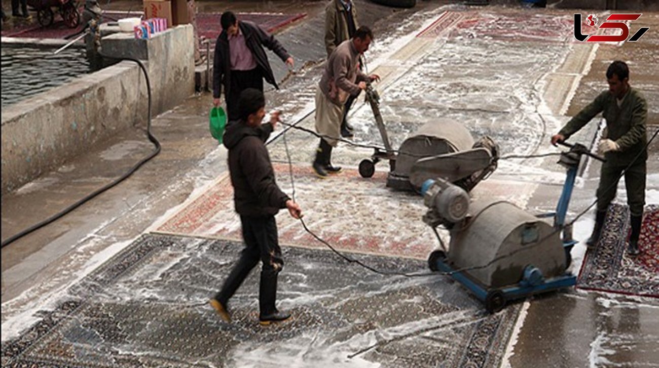 قالیشویی های تقلبی معضل بازار شب عید