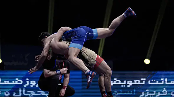 قهرمانی شاگردان یزدانی در لیگ کشتی
