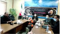 مراسم یادبود رییس فقید روابط عمومی مخابرات منطقه گلستان