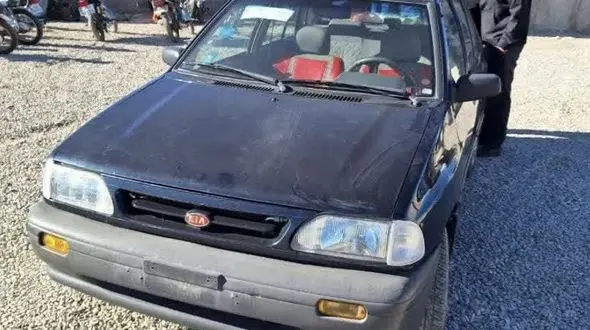 دردسر رانندگی پسر 12 ساله با پراید بدون پلاک + جزییات