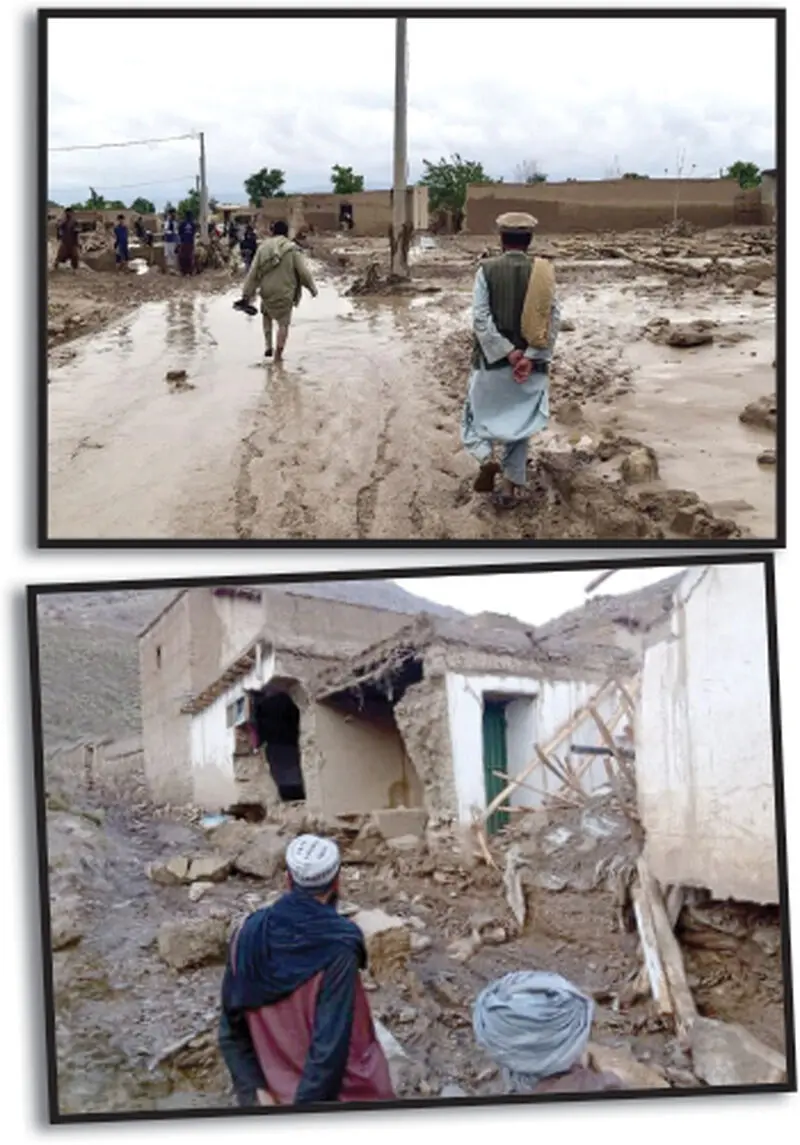 صدها کشته در سیل ویرانگر افغانستان