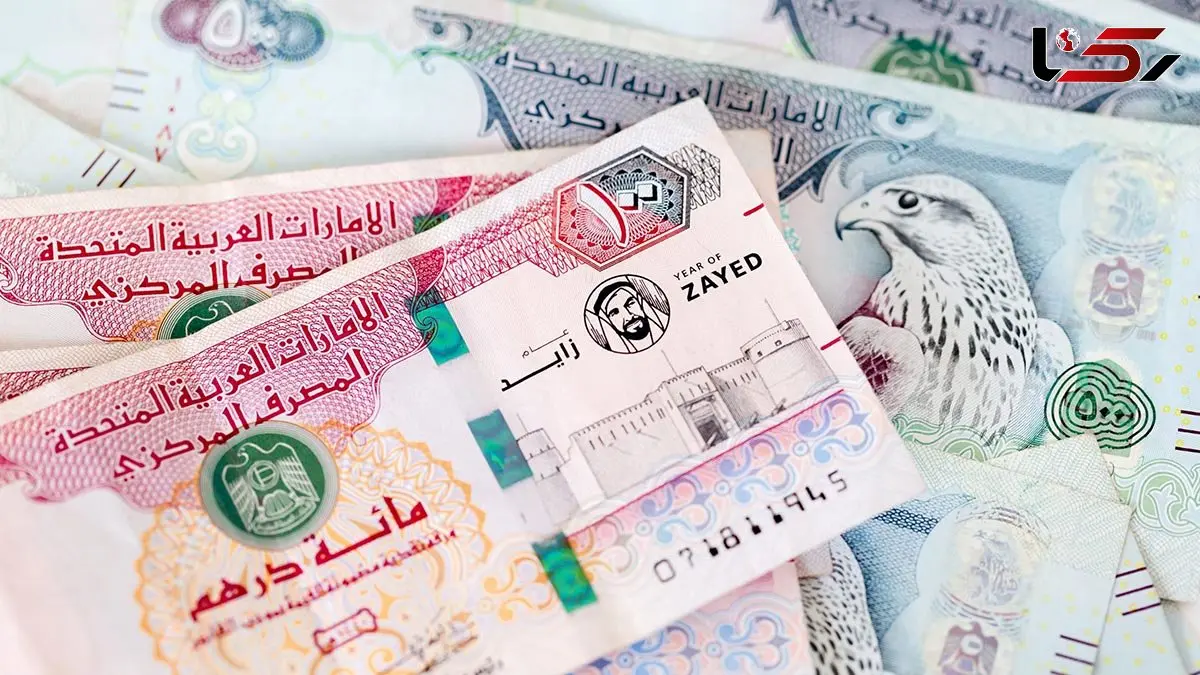 قیمت درهم امروز یکشنبه 24 خرداد 1405