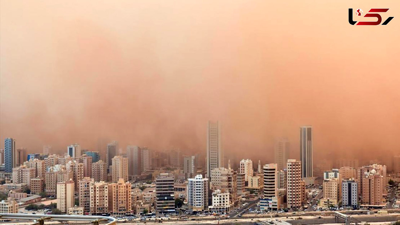 ببینید / طوفان ویران کننده در کویت + فیلم 